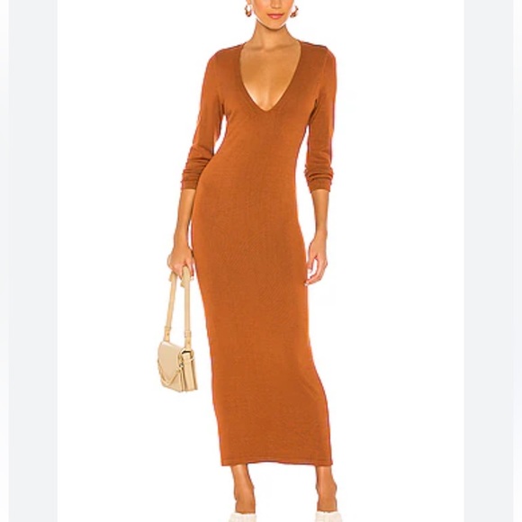 L'Academie Dresses & Skirts - L’Academie Deena Maxi Dress in Brown